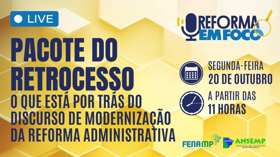 Podcast Reforma em Foco debate os retrocessos por trás da Reforma Administrativa