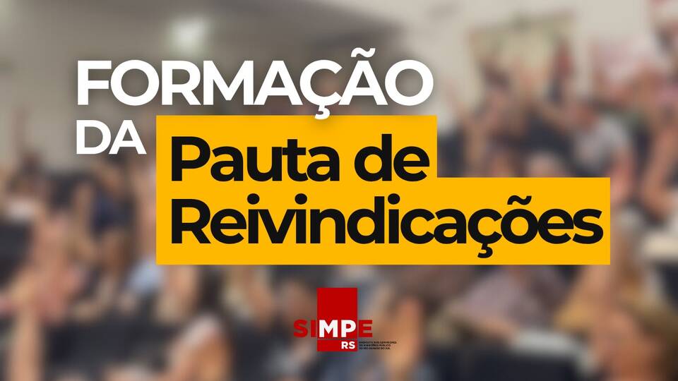 SIMPE-RS inicia consulta à categoria para construir pauta de reivindicações de 2026