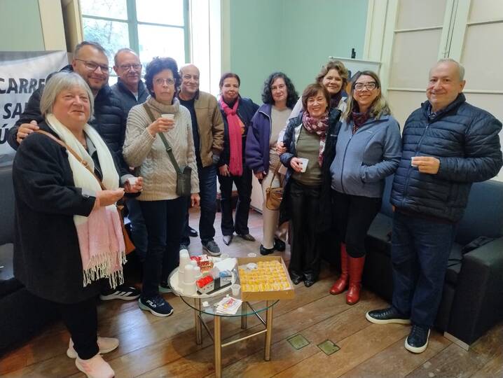 Núcleo de Aposentados do SIMPE-RS realiza encontro no Memorial do Ministério Público