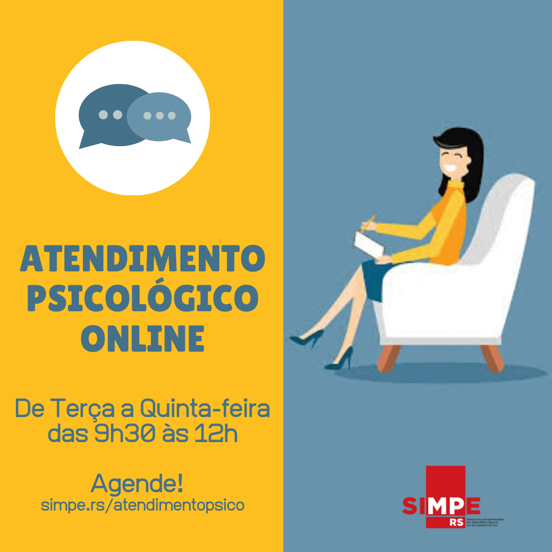 SIMPE-RS - SIMPE-RS tem novos horários para atendimento psicológico