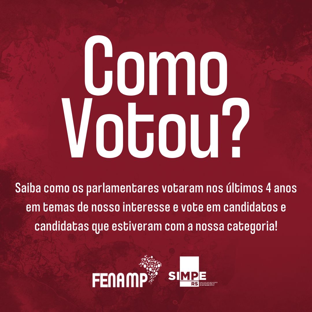 SIMPE-RS - SIMPE-RS lança plataforma com votação de parlamentares em ...