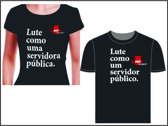 SIMPE lança nova campanha de Camisetas – “Lute como um(a) servidor(a) público(a)”